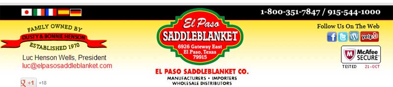 CLICK TO VISIT EL PASO SADDLEBLANKET